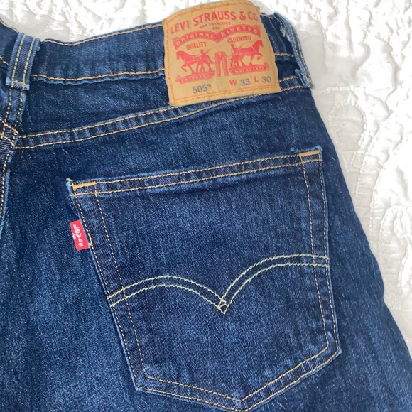 LEVI’S Men’s 505 Jeans W33 x L30 - Picture 3 of 5